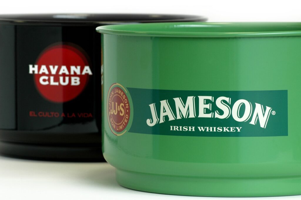 Serigrafía en cubiteras