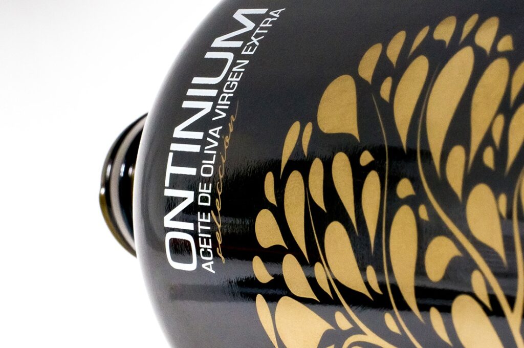 Serigrafia personalizada en botellas de aceite